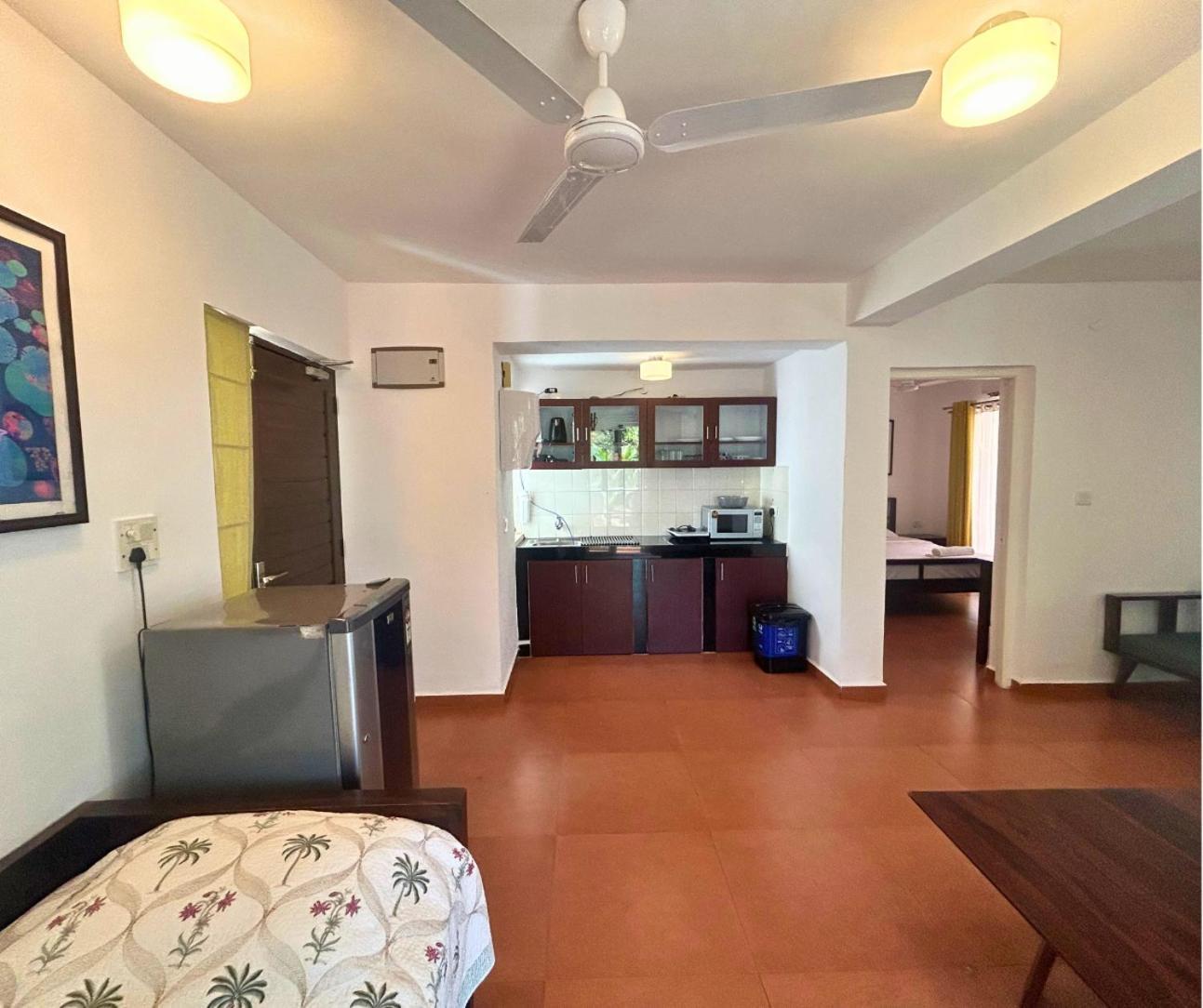 Jungle Hut-Annabelle'S Beach Apartments At Bernard Simao,Calangute,Goa Candolim Exterior foto
